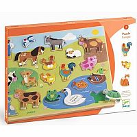 Puzzlo Campo - Farm Animals