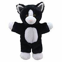 ECO Walking Puppet - Black & White Cat