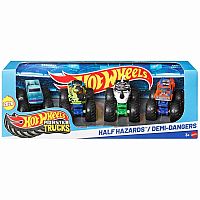 Hot Wheels Monster Trucks 4-Pack - Half Hazards