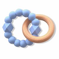 Moon Teether - Soft Blue