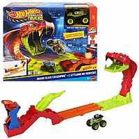 Hot Wheels Monster Trucks - Snake Slam Takedown Playset