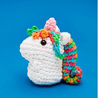 Woobles Crochet Kit - Rainbow Billy Unicorn