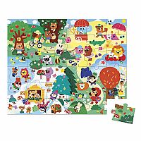 Four Seasons 36 Piece Puzzle