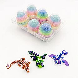 6 pack Mini Mystery Dragon Eggs