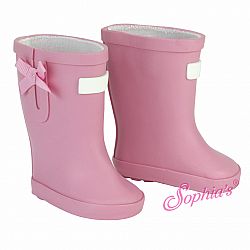 Rain Wellies Light Pink 18"