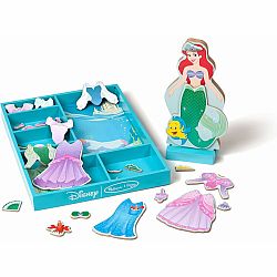 Ariel Wooden Magnetic Dress-Up