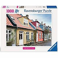 Houses in Aahrus, Denmark (1000 Piece Puzzle)