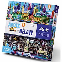 Above + Below Puzzle - Big City