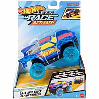 Hot Wheels Let's Race Activate! Baja Jump Truck
