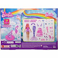 Barbie Fantasy Advent Calendar 2025 Pink Doll
