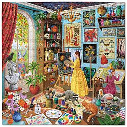 Alchemist's Art Studio (1000 Piece Puzzle)