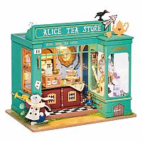 DIY Miniatures Alice's Tea Store