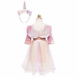 Alicorn Dress w/ Wings & Headband Size 5/6