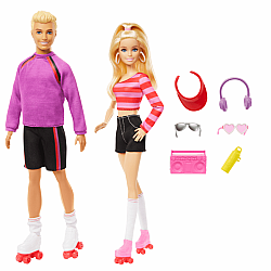 Barbie & Ken 65th Anniversary Roller-Skating Set