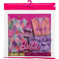 Barbie Fashion Argyle 2pk