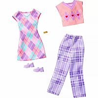 Barbie Fashion Argyle 2pk