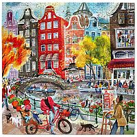 Artists in Amsterdam (1000 Piece Puzzle)