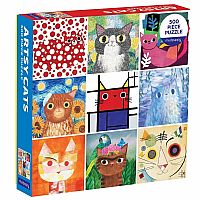 Artsy Cats 500 Piece Puzzle