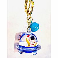 Astronaut Floaty Key Charm