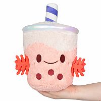 Mini Squishable Axolotl Bubble Tea
