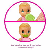 Barbie Skipper Babysitters Inc Bath Baby Set