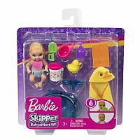 Barbie Skipper Babysitters Inc Bath Baby Set