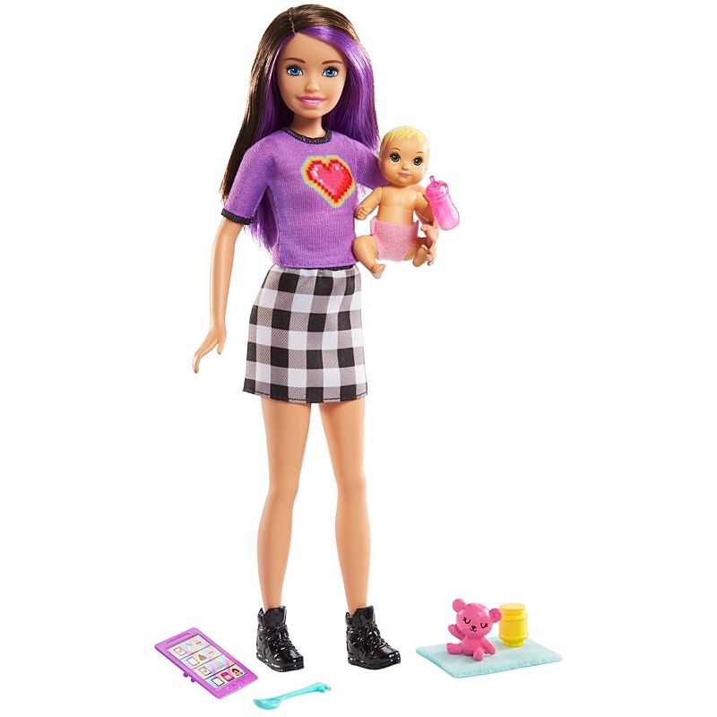 Bedrog kom tot rust overspringen Barbie Babysitter Set 4 - Lucky Duck Toys