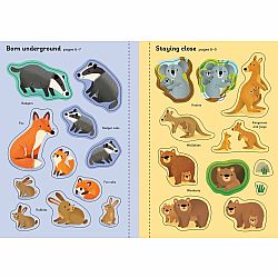 Little First Stickers Baby Animals