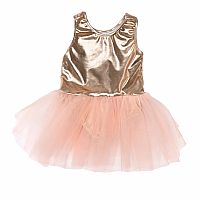 Ballet Tutu Dress Rose Gold Size 5-6