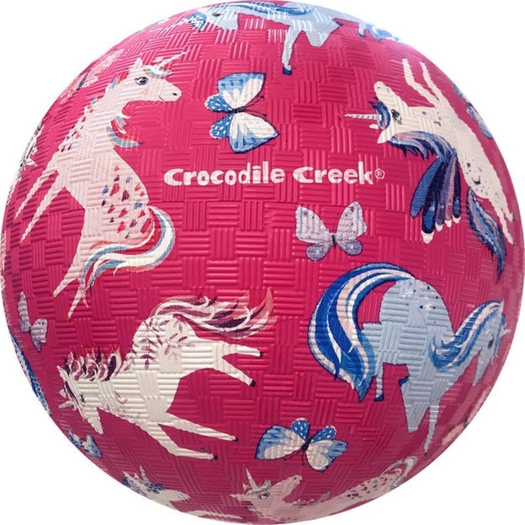 Dinosaurs Rubber Playground Ball for Kids Ages 3 & Up 7 Crocodile Creek 