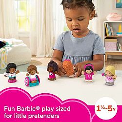 Little People Barbie Friends Figures 6-Pack