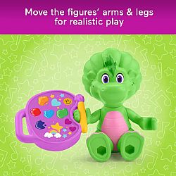 Barney Friends Figures - Baby Bop & Vivie