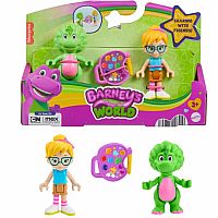 Barney Friends Figures - Baby Bop & Vivie