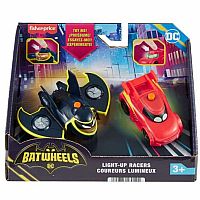Batwheels Light Up Racers Redbird and Batwing