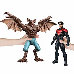 DC Batman & Nightwing vs Man-Bat 12" Figures