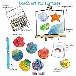 Tiny Easel Beach Art Kit