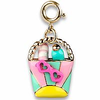 Gold Beach Bag Charm