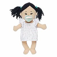 Love Stella - Beige with Black Pigtails