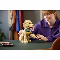 Lego Icons Golden Retriever Puppy