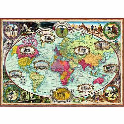 Bicycle Ride Around the World 1000 Piece Puzzle