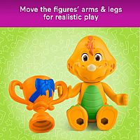 Barney Friends Figures - Billy Dino & Mel