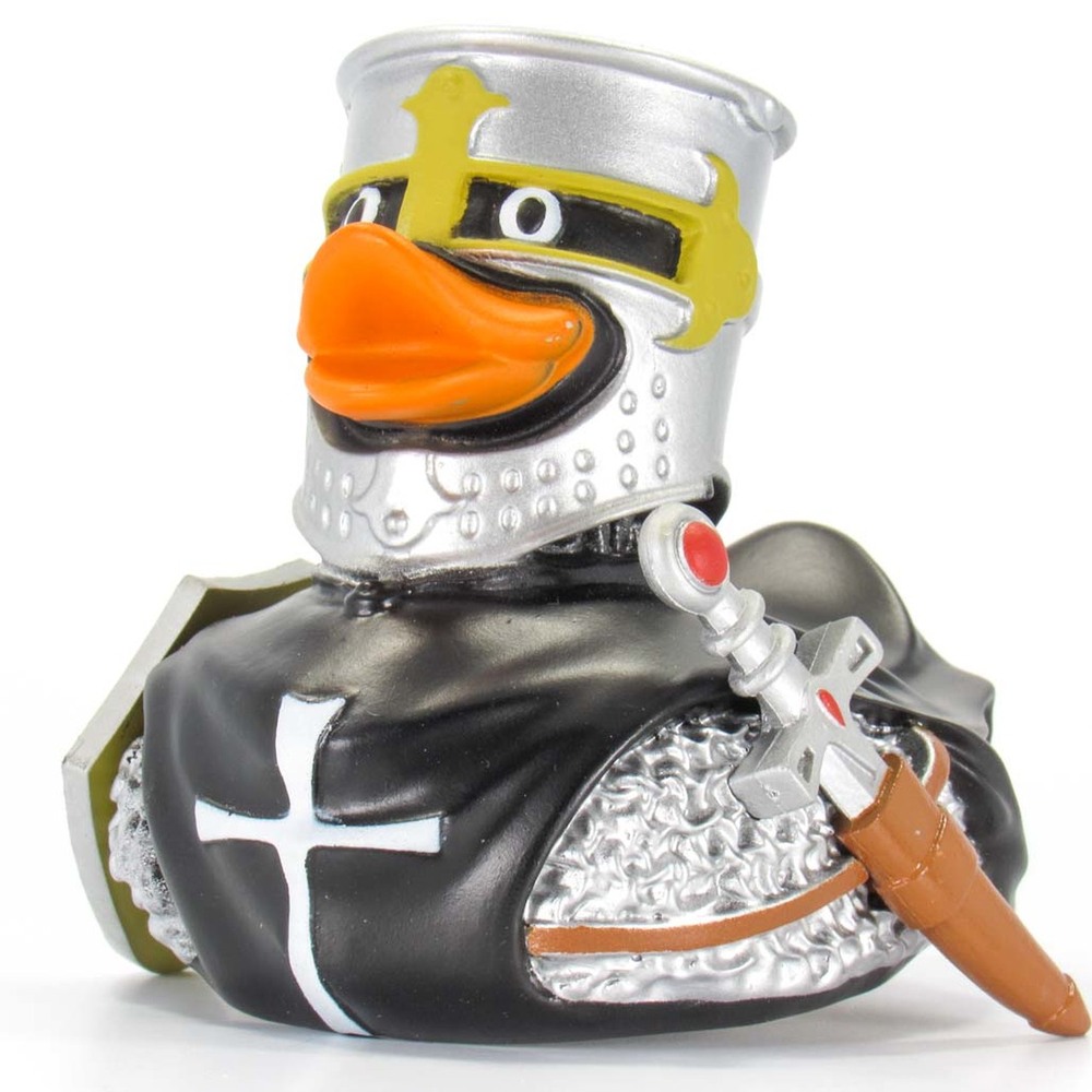 Rubber Duck Knight Black Lucky Duck Toys