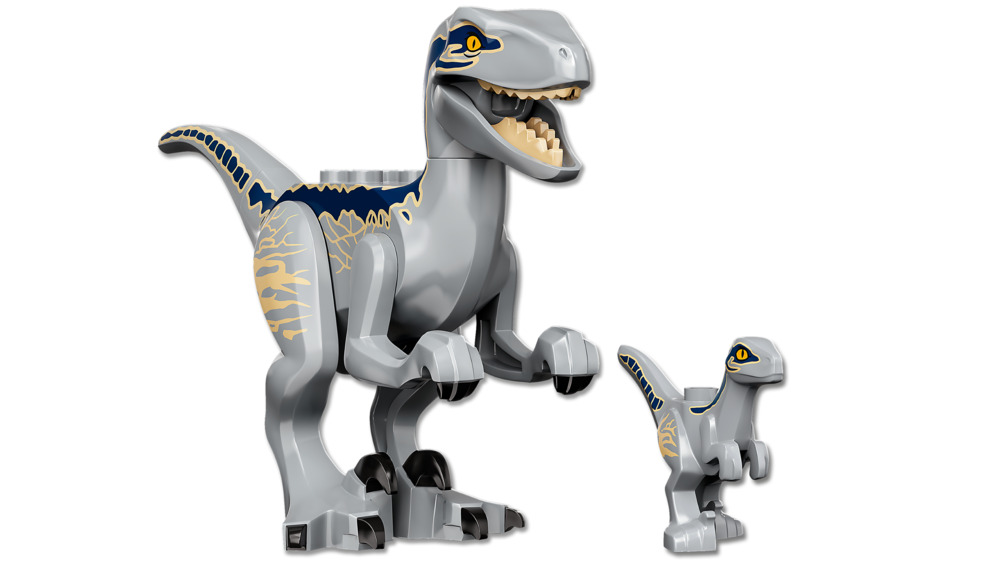 Blue & Beta Velociraptor Capture - Lucky Duck Toys