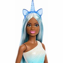 Barbie Unicorn Doll Blue