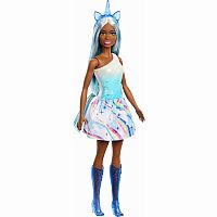 Barbie Unicorn Doll Blue
