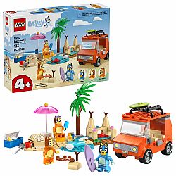 Bluey's Beach & Family Car Trip