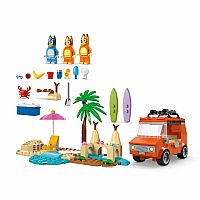 Bluey's Beach & Family Car Trip