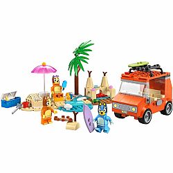 Bluey's Beach & Family Car Trip