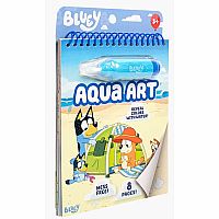 Bluey Aqua Art