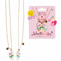Bodacious Besties Tear & Share Neecklaces